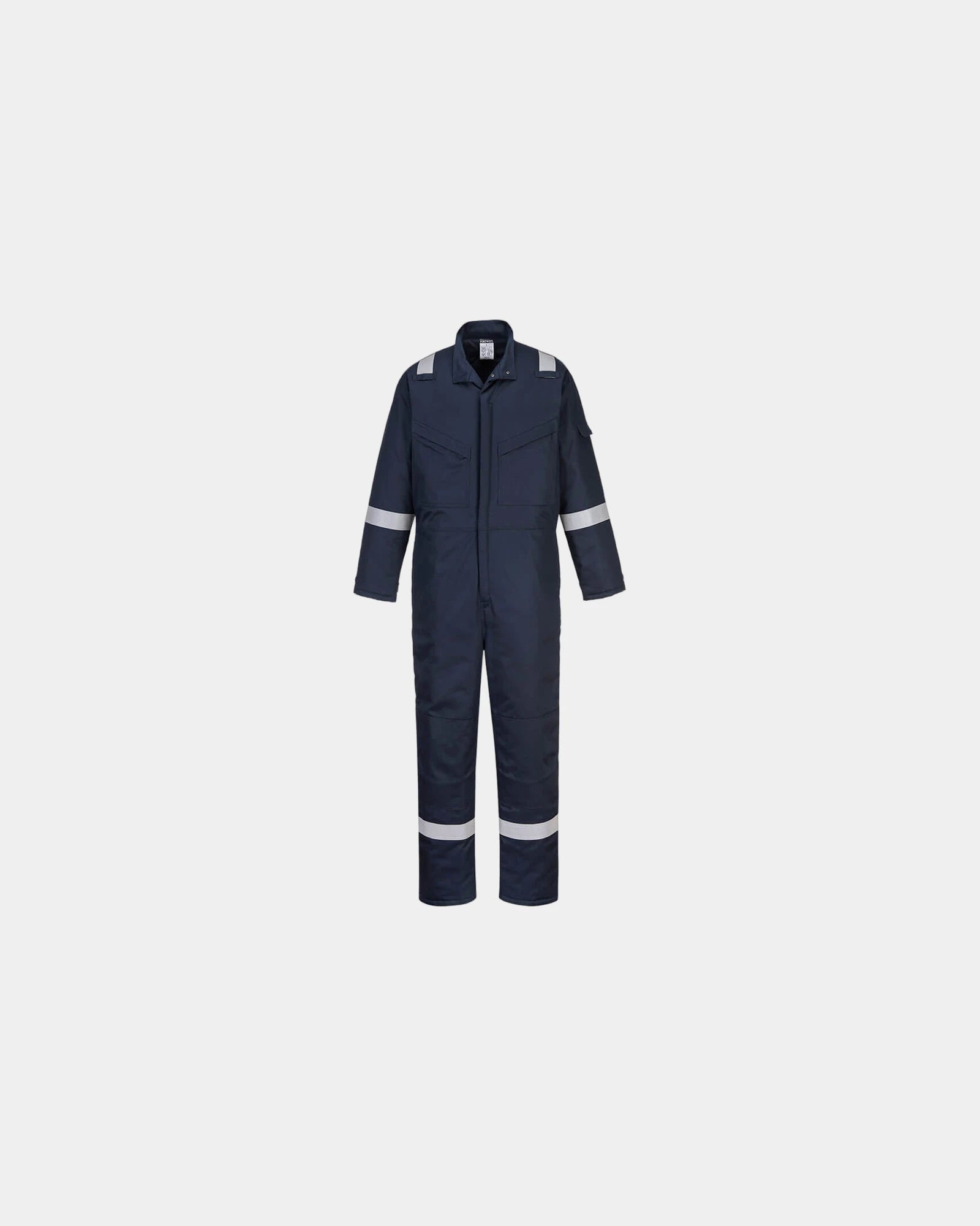Overall antistatisch gewatteerd om te personaliseren - Marineblauw
